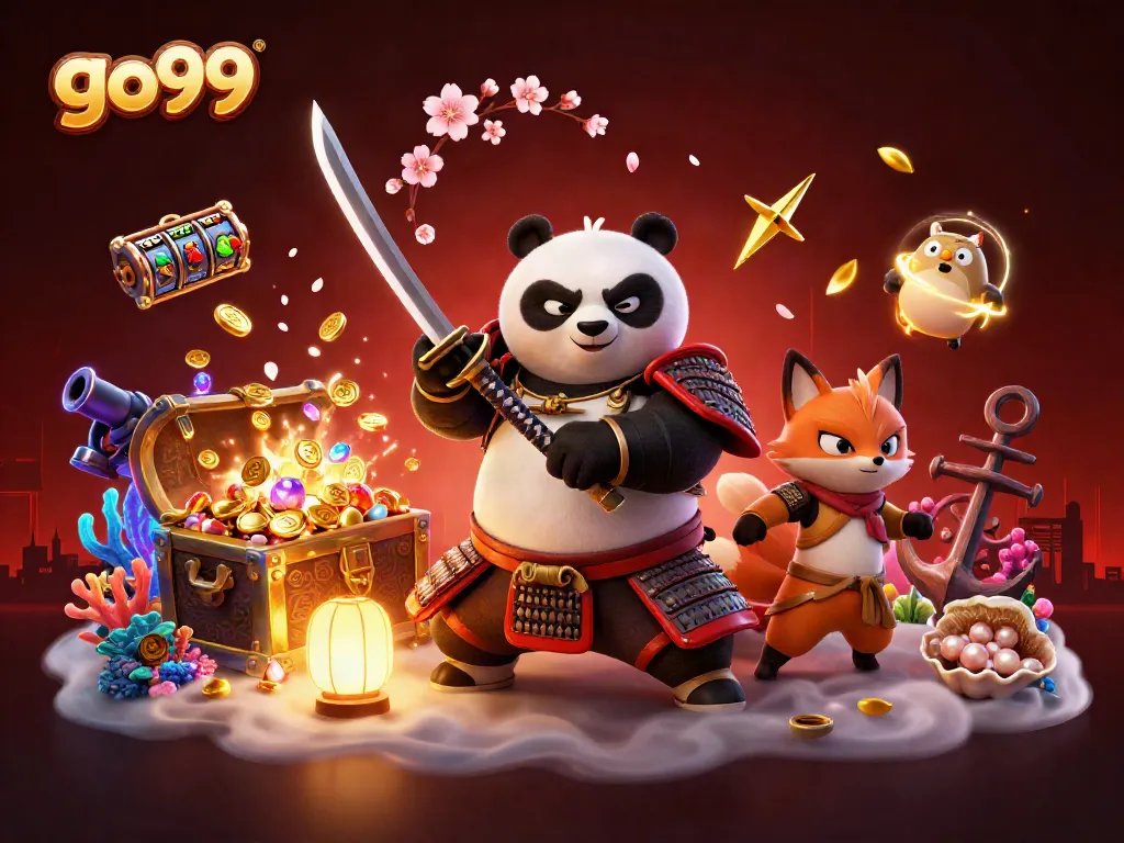 Engage with thrilling slots action at go99, featuring dynamic characters and vibrant treasure!
