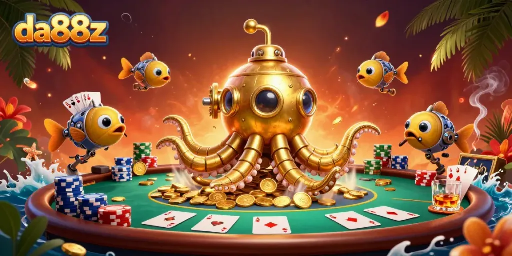 Experience thrilling wins with da88z in a vibrant online casino world filled with gold and action.