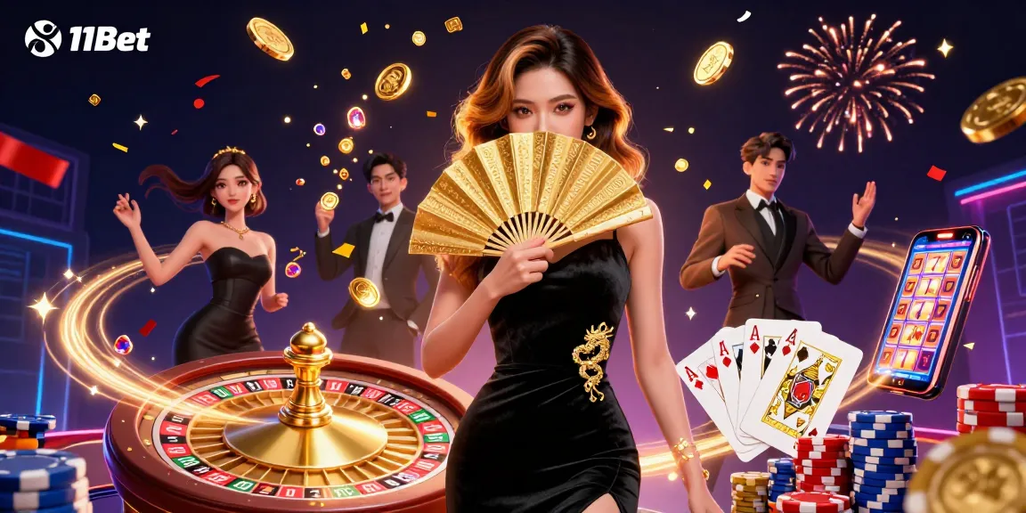 Win big with 11Bet's thrilling casino experience featuring captivating games and rich rewards.