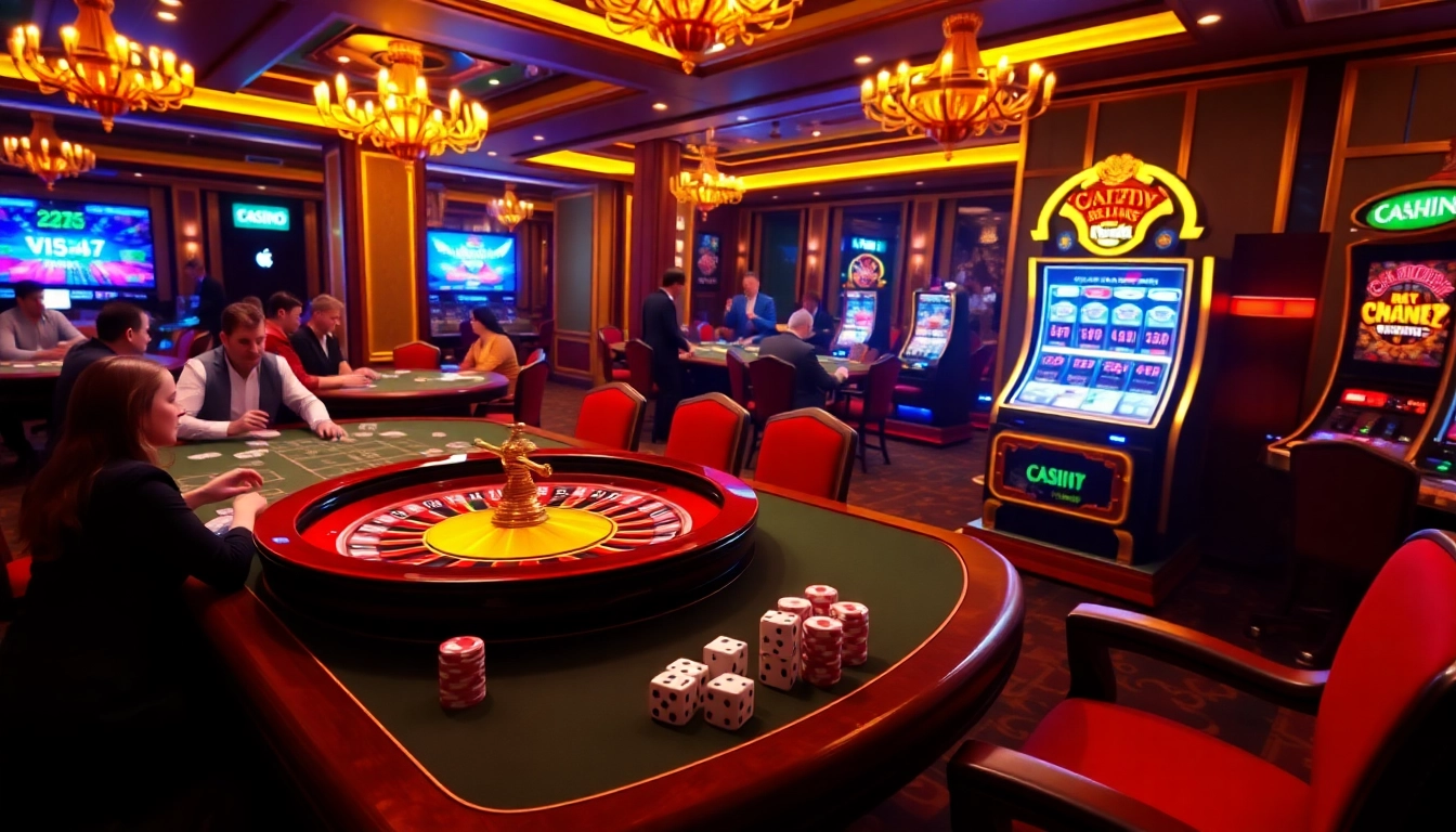 Experience thrilling gambling strategies at https://cakhiatv1.net with a vibrant casino atmosphere.