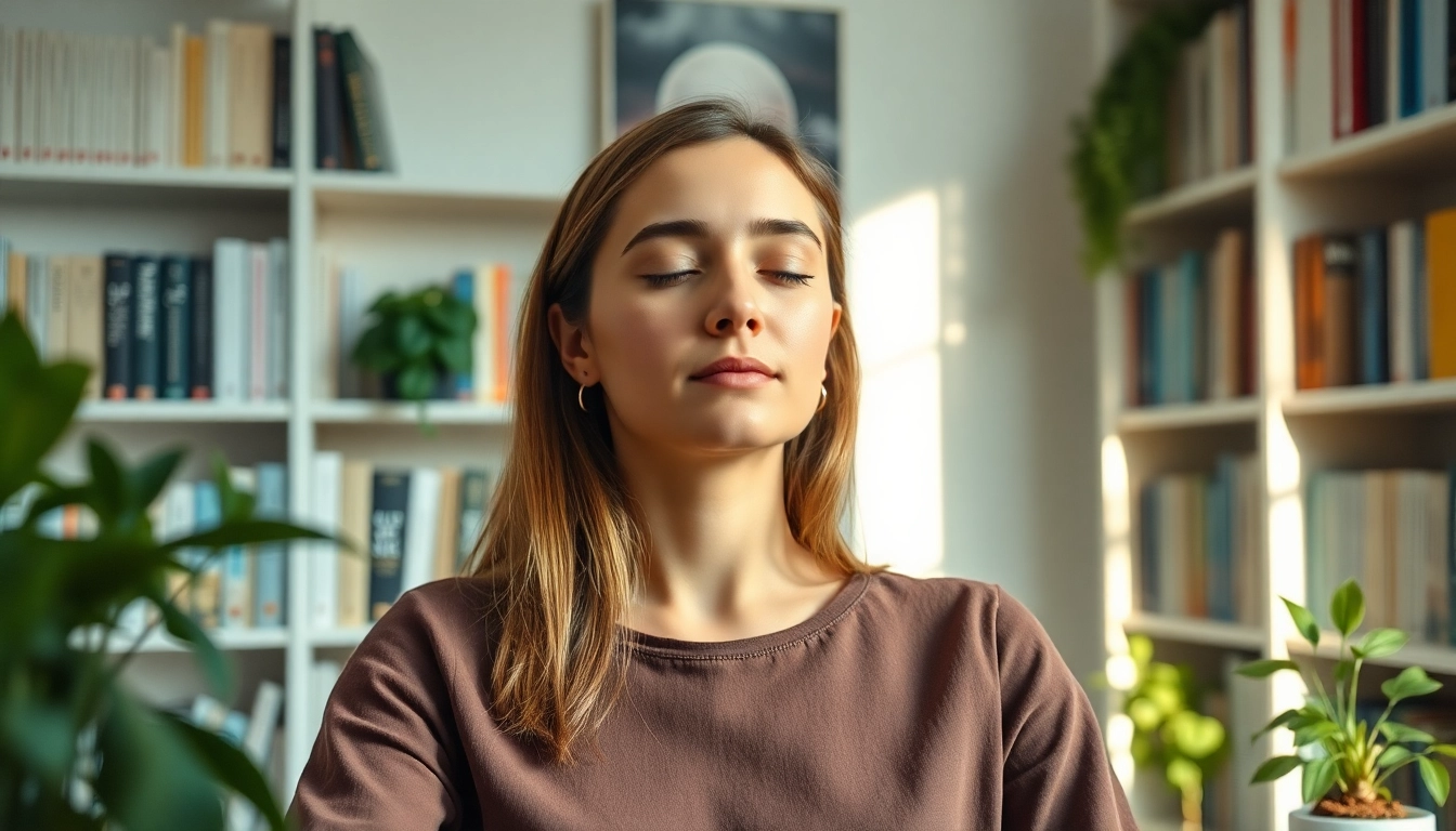 Enhance your understanding of stress and anxiety while practicing mindfulness techniques in a calming environment.