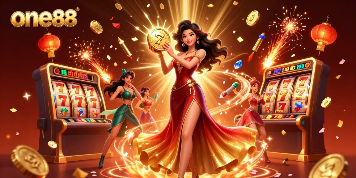 Play and win at one88 casino with stunning visuals, iconic game symbols, and vibrant atmosphere.
