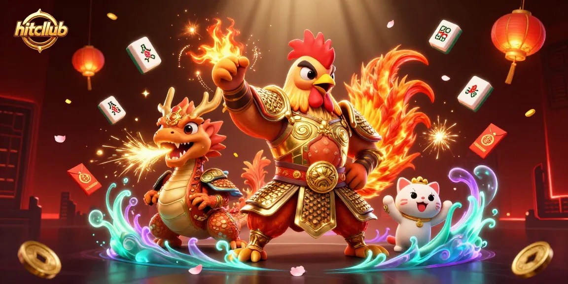 Win big with hitcllub while enjoying a vibrant 3D casino experience featuring unique characters and exciting game elements.